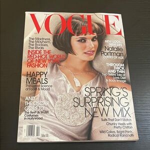 Vogue Magazine February 2004 Natalie Portman Cover No Label